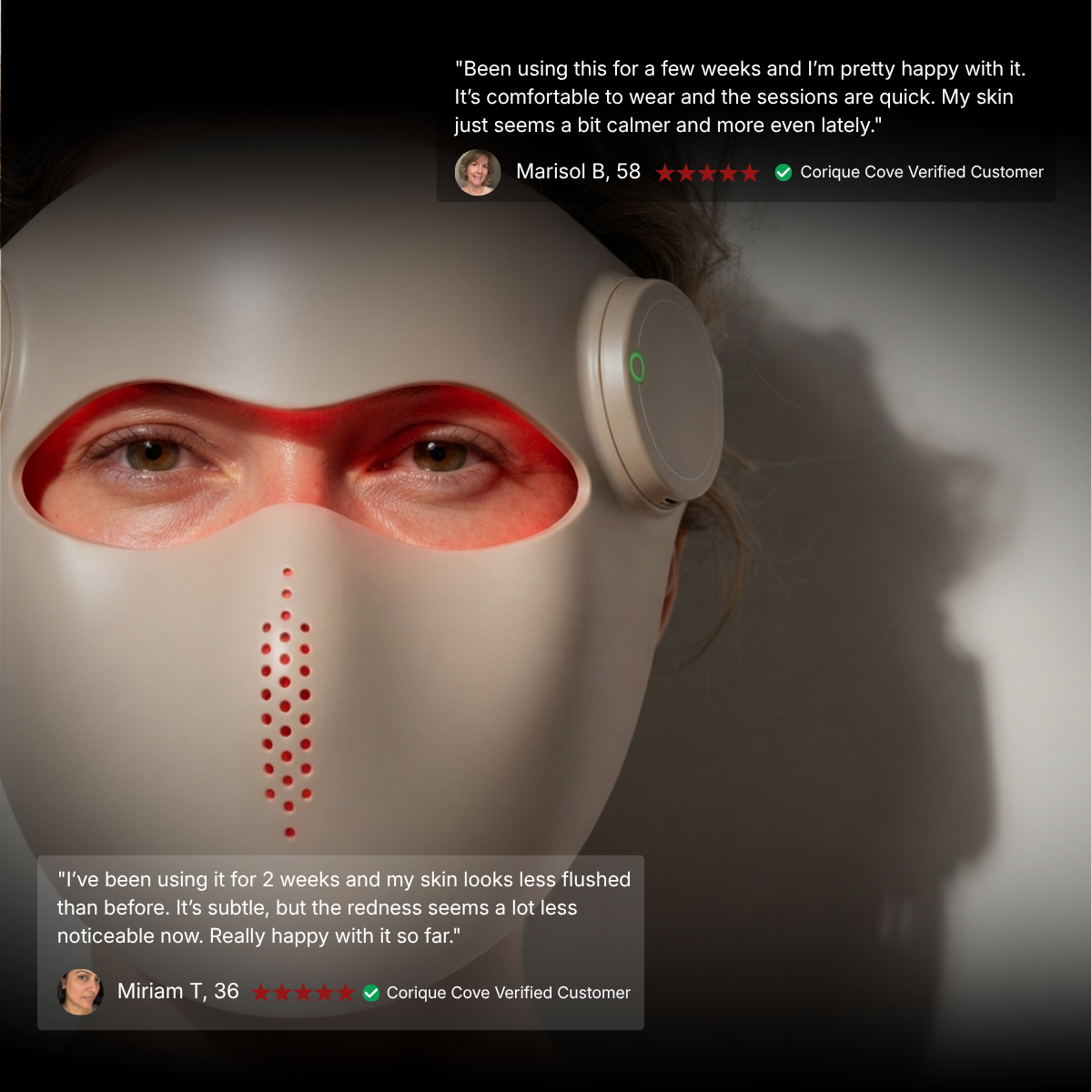 Mascarilla Corique Láser y LED Pro