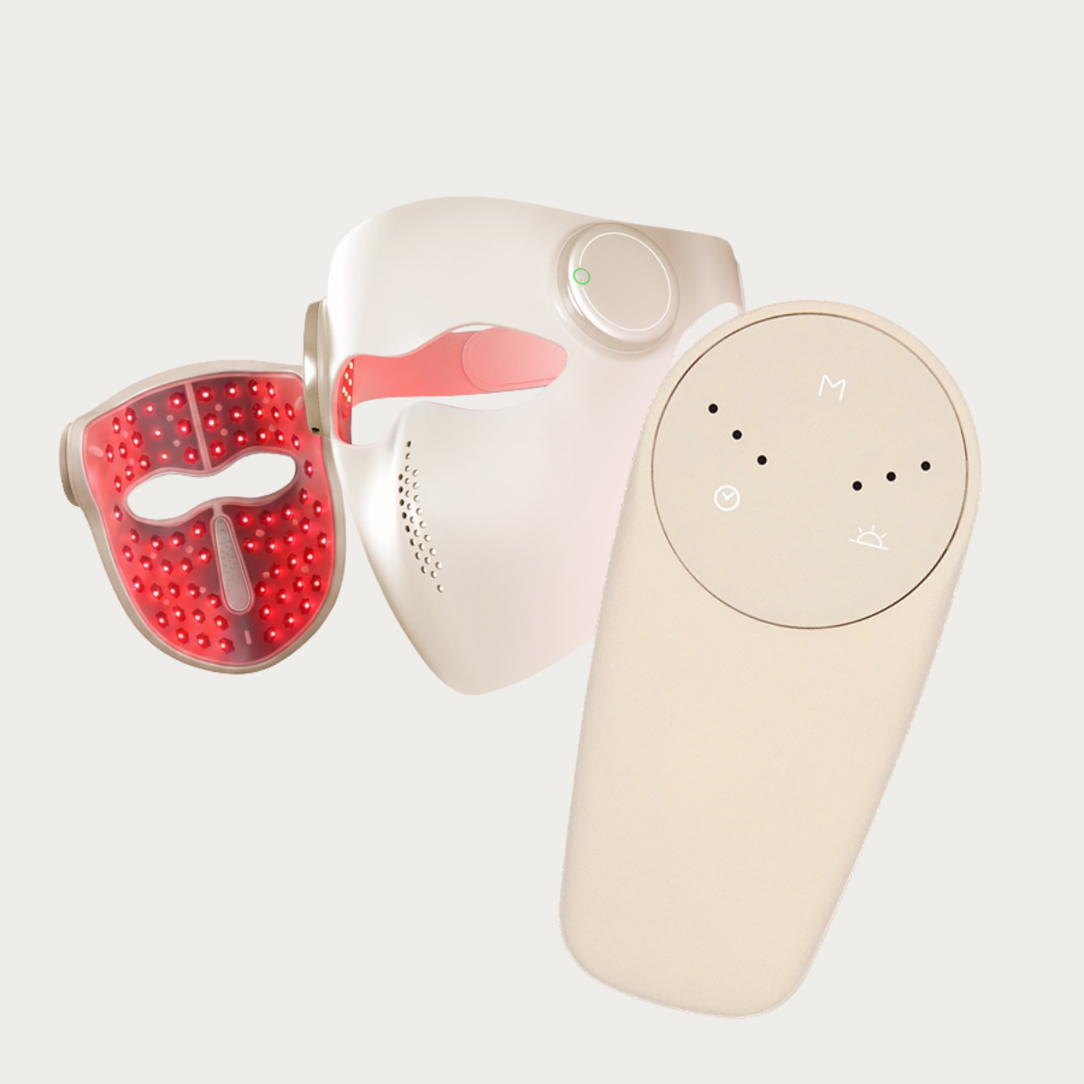 Red Fusion 5D Pro Mask with its remote control