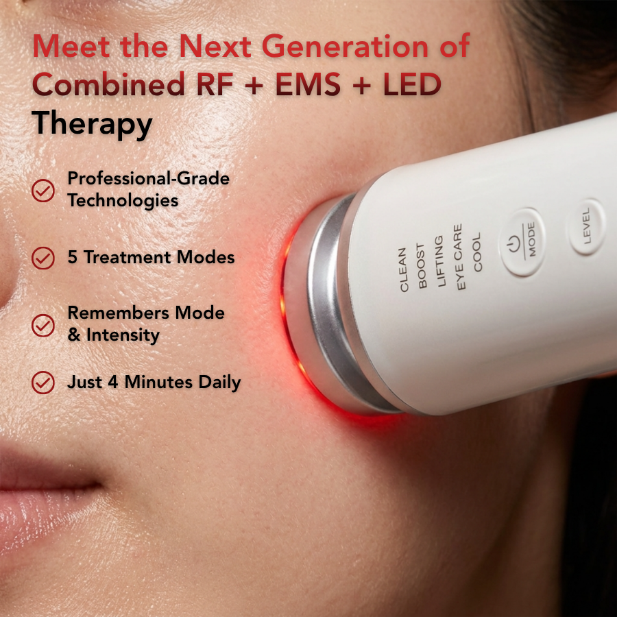 For Sagging Skin, More Defined Facial Contours & a Clearer, Smoother Complexion